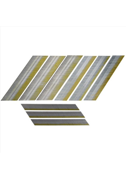 15 Gauge Da Açılı Kaplama Tırnakları 34 Derece 1800 Paket (2-1/2inç 2 Inç 1-1/4 Inç 300) Galvanizli Çeşitli Boyut (Yurt Dışından) fırsatları