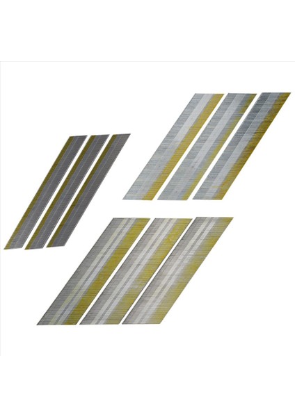 15 Gauge Da Açılı Kaplama Tırnakları 34 Derece 1800 Paket (2-1/2inç 2 Inç 1-1/4 Inç 300) Galvanizli Çeşitli Boyut (Yurt Dışından) indirimleri