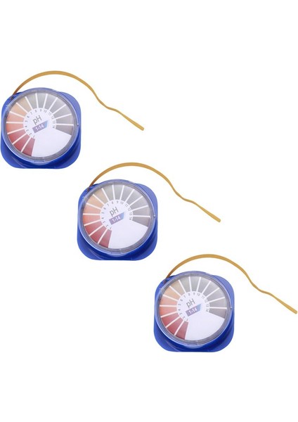 3x Yüksek Kaliteli 5m Ph Alkalin Asit Testi Bahçe Akvaryumu Tesisi Için Su Turnusol Testi (Yurt Dışından)