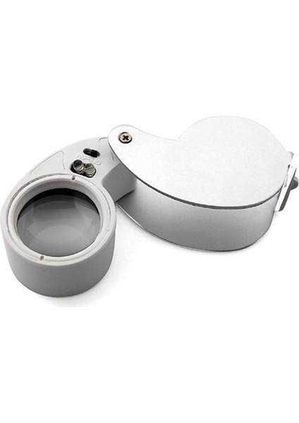 2x Kuyumcular Lens Cam Loupe 40X 25MM Göz Büyüteç 2 Leds Işıkları (Yurt Dışından) fiyatları