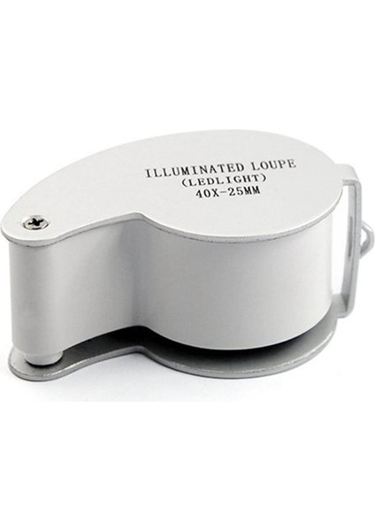 2x Kuyumcular Lens Cam Loupe 40X 25MM Göz Büyüteç 2 Leds Işıkları (Yurt Dışından) modelleri