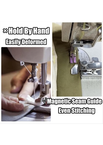 Dikiş Makinesi Dikiş Cetveli Dikiş Kılavuzu Cetveli Manyetik Dikiş Kılavuzu 1 Adet Için Manyetik Dikiş Kılavuzu (Yurt Dışından) fırsatları