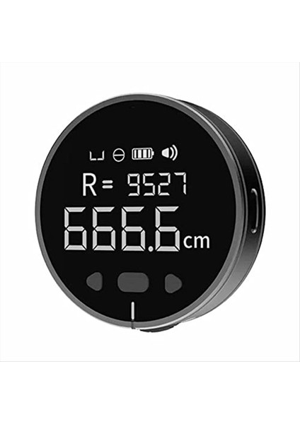 324FT Dijital Bant Memperi LCD Ekran Dijital Cetvel Şarj Edilebilir Uzun Mesafe Düz Arcs Için (Yurt Dışından)