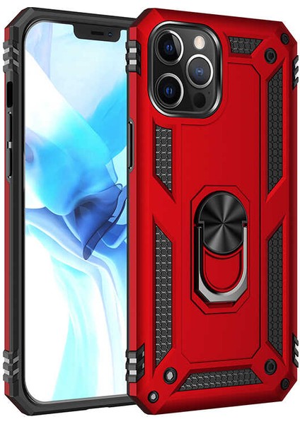 iPhone 12 Pro Max Uyumlu Snel Vega Kapak-Kırmızı modelleri