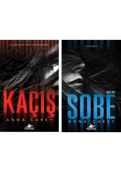 Kaçış Serisi Seti (2 Kitap) – Anna Carey | Nefes Kesen Gerilim ve Hayatta Kalma Hikayesi