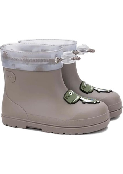 Mendi Dino Borreguito Çocuk Içi Kürklü Yağmur Çizmesi - Vizon CC336-183