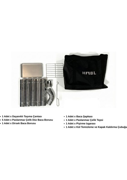 -Galvaniz Kuzineli Kamp Sobası – Hafif ve Dayanıklı Çadır Sobası fırsatları