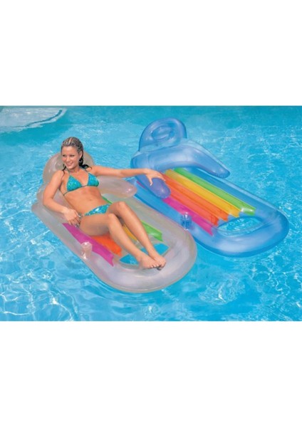 Intex Sultan Koltuğu Havuz Deniz YATAĞI,160X85CM Bardak Yuvalı fiyatları