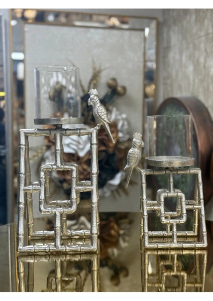 2'li Pirinç Papağan Mumluk 40-30 cm