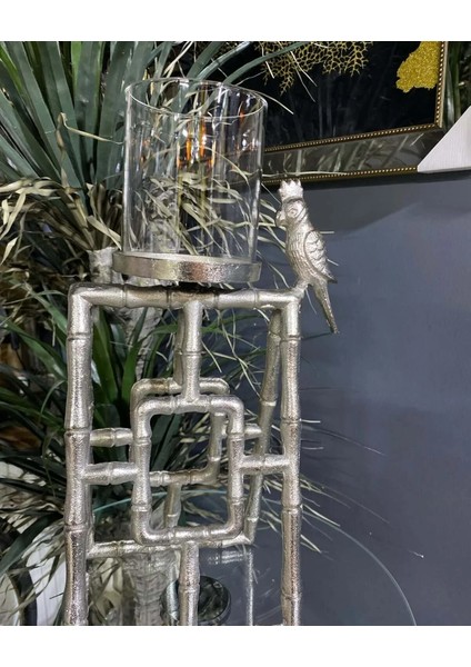 2'li Pirinç Papağan Mumluk 40-30 cm modelleri