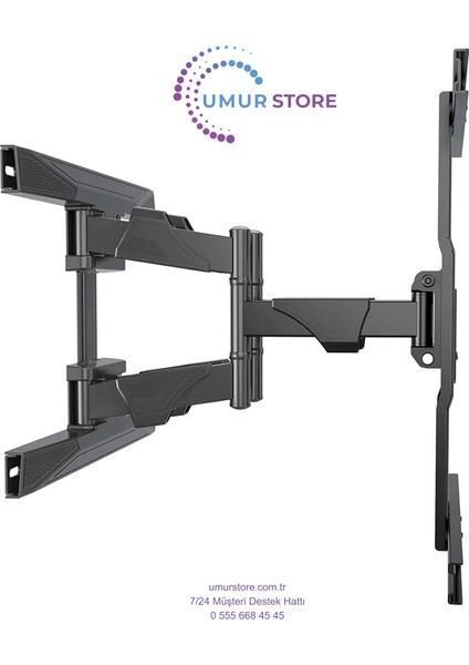 65QNED70A6A 65'' 165 Ekran Uydu Alıcılı 4K Hd Smart Qned LCD LED Televizyon Ultra Ince Hareketli Askı Aparatı