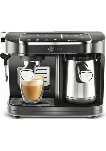 Hatır Perfetto Dijital ve Dokunmatik Ekranlı Espresso ve Türk Kahve Makinesi