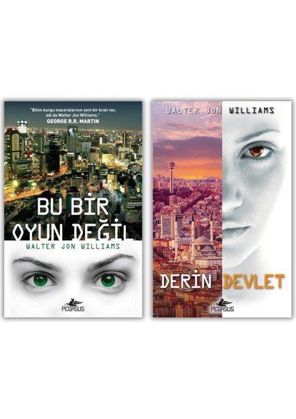 Dagmar Shaw Serisi Seti (2 Kitap) – Bilim Kurgu, Casusluk ve Siber Gerilim – Walter Jon Williams