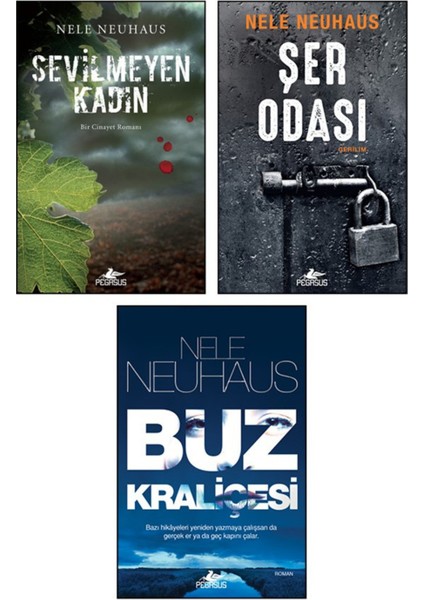 Nele Neuhaus Polisiye Gerilim Romanları Seti (3 Kitap) | Sevilmeyen Kadın, Şer Odası, Buz Kraliçesi fiyatları