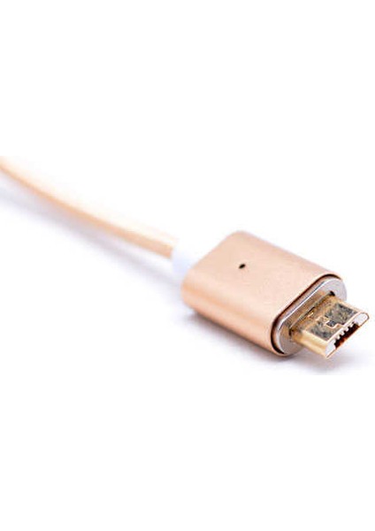 Rose Gold Mıknatıslı 8600 Micro USB Kablo fırsatları
