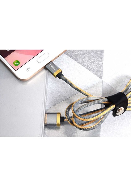 Kırmızı Poro Micro USB Kablo 1m fiyatları