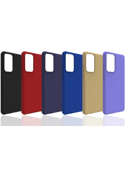 Galaxy A52 Kılıf Snel Biye Silikon-Kırmızı fiyatları