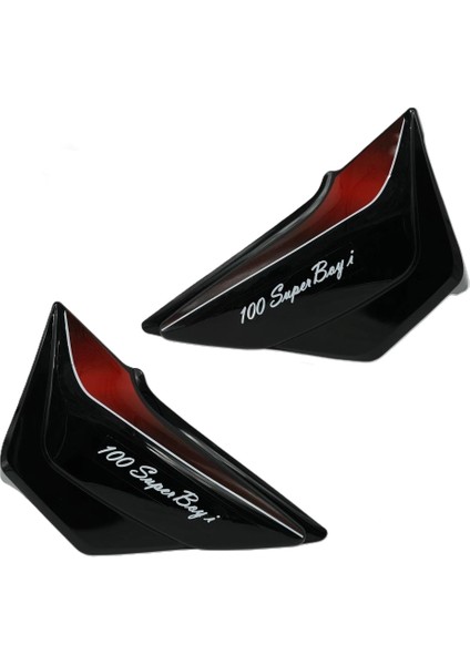 Mondial 100 Superboy I Yan Akü Kapak Takım Siyah