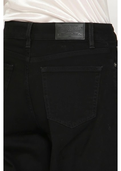 Kadın Siyah Loose Fit Jean W5BA2UD0141-BL4O indirimleri