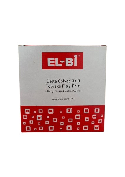 Delta Golyad 3’lü Topraklı Fiş/priz