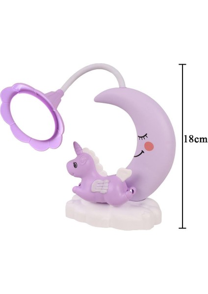 18CM Şarj Edilebilir Ay Dede Masa Lambası – Yumuşak LED Işık, Çok Işlevli Başucu ve Dekoratif Gece Lambası, Göz Koruyucu Aydınlatma, Abs Gövde, Taşınabilir Mini Tasarım | HK28 indirimleri