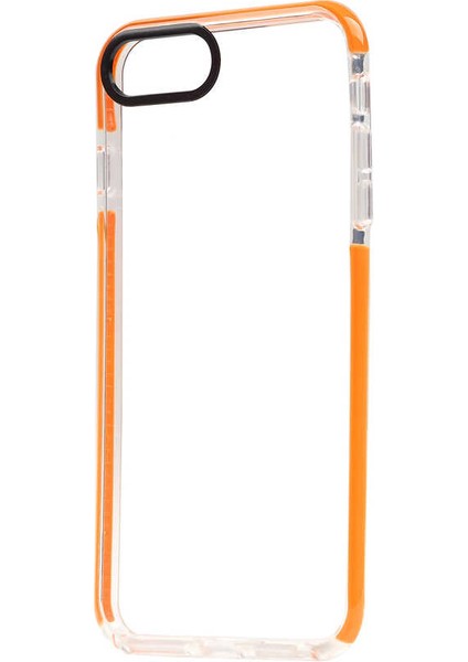 iPhone 8 Plus Uyumlu Snel Punto Kapak-Turuncu