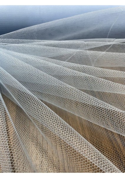 Grek Tül Süs Tülü Parti Kapı Süsü Bebek Nikah Şekeri Süsleme Tütü Tülü 70CM x 27METRE Bebe Mavi