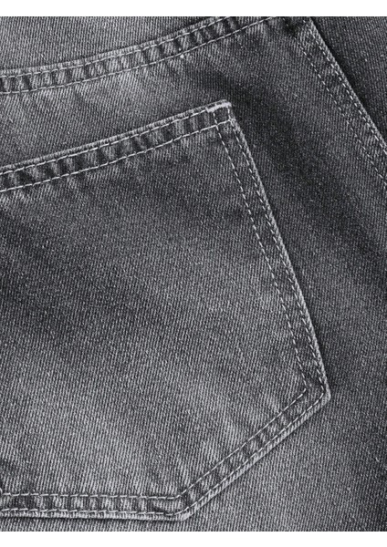 Antrasit Baggy Salaş Cepli Bol Kesim Kot Pantolon fırsatları