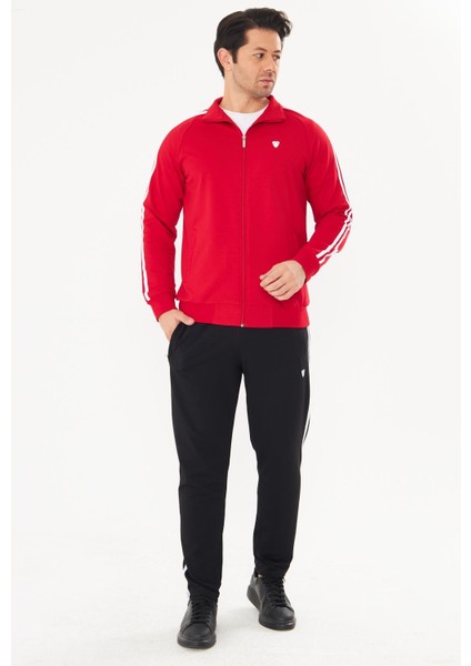 Erkek Pamuklu Eşofman Takımı Kırmızı 201550-K modelleri