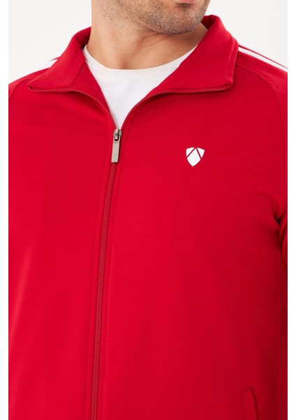 Erkek Pamuklu Eşofman Takımı Kırmızı 201550-K