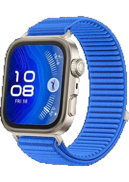 CPT83 Huawei Fit 4 Braid Kordon - Mavi