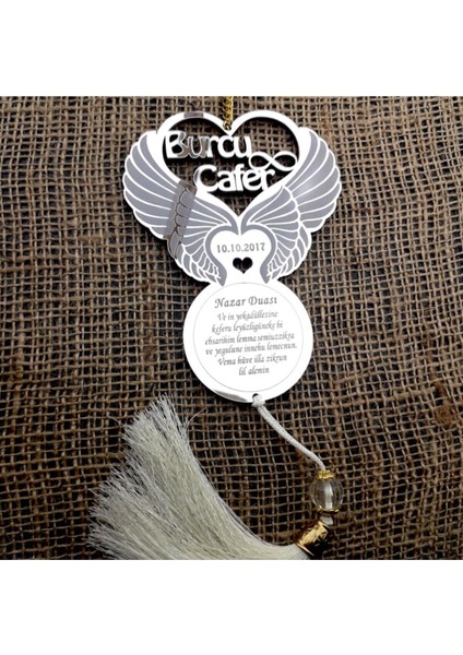 Dikiz Aynası Süsü - Kişiye Özel Pleksi Dikiz Ayna Süsü fırsatları