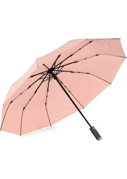 Modern Işıklı Sap 10 Fiber Telli Full Otomatik Şemsiye fiyatları