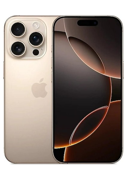 Yenilenmiş IPHONE 16 Pro 256GB - Çöl Titanyum (12 Ay Garantili) - A Grade