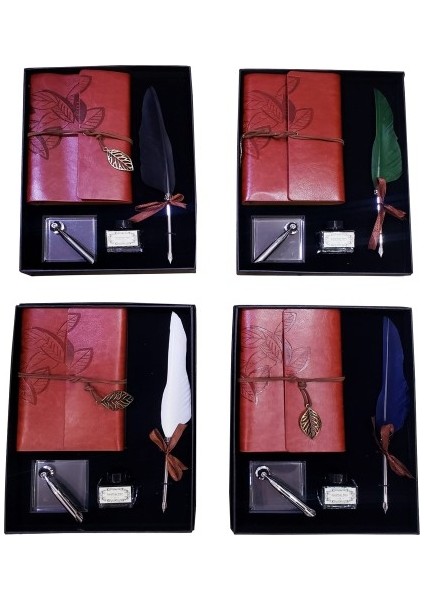 Divit Hokka Defter ve Tüylü Kalem Seti