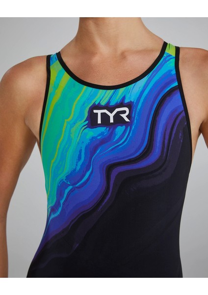 Venzo™ Closed Back Kadın Yüzücü Mayo - Volconyx modelleri