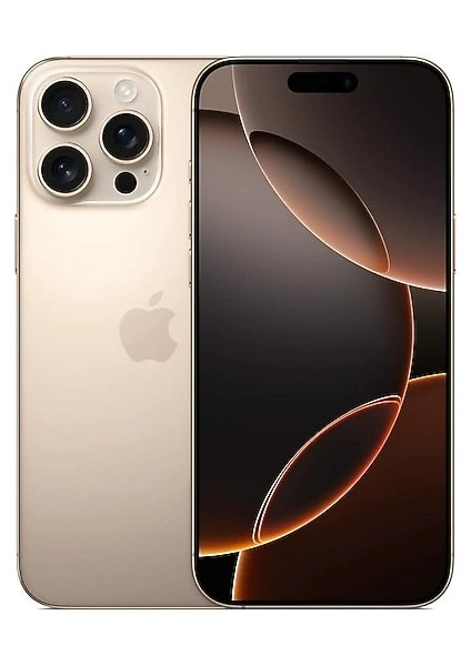 Yenilenmiş IPHONE 16 Pro Max 256GB - Çöl Titanyum (12 Ay Garantili) - A Grade