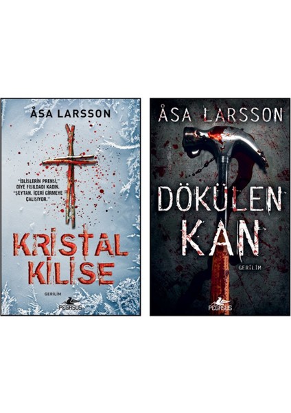 Rebecka Martinsson Serisi Seti (2 Kitap) – Asa Larsson | Iskandinav Polisiye ve Gerilim Romanı fiyatları