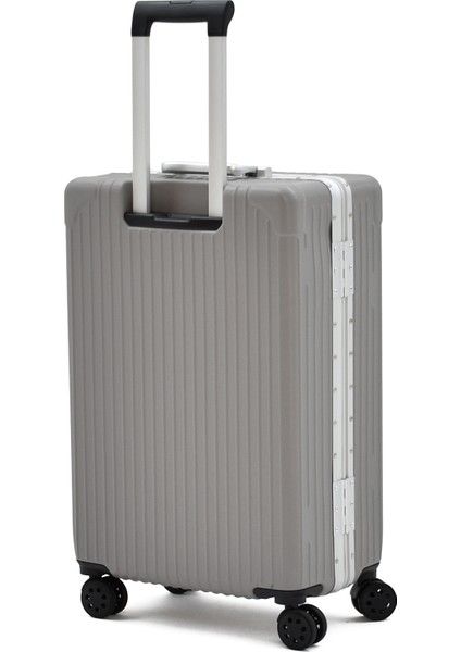 Alüminyum Alaşımlı Orta Boy Valiz – Tsa Kilitli, Ultra Dayanıklı Sert Kabuk, 360° Sessiz Tekerlek modelleri