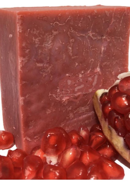 Nar Sabunu Hatay El Yapımı Organik Doğal Sabun 1 Kalıp 130 Gram