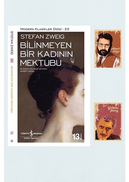 Bilinmeyen Bir Kadının Mektubu - Stefan Zweig - Roman Seti - Not Defterli
