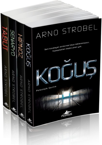 Arno Strobel Psikolojik Gerilim Romanları Seti (4 Kitap)