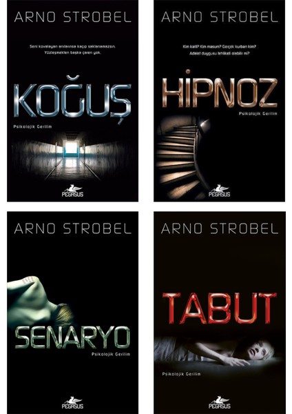 Arno Strobel Psikolojik Gerilim Romanları Seti (4 Kitap) fiyatları