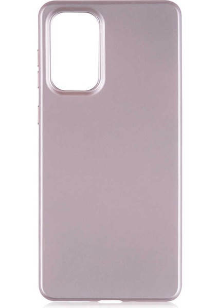 Galaxy A73 Kılıf Snel Premier Silikon Kapak-Rose Gold