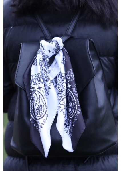 Desenli Fular Beyaz fiyatları