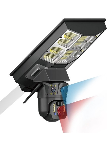 V380 IP66 Akıllı Wifi Kamera - 2in1 Güneş Enerjili Sensörlü Sokak Lambası + Kamera Mikrofonlu fırsatları