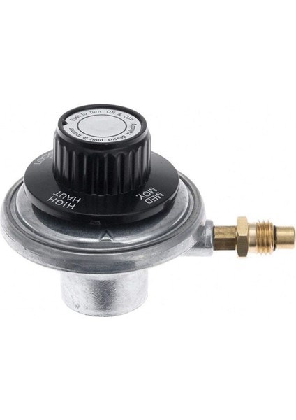 Propan Gaz Izgara Kontrol Vanası Tablo Üst Regülatörü Propan Gaz Izgara Kontrol Vanası + M12 Nozul Jet ve 1 Inç-20 Dişi (Yurt Dışından) modelleri