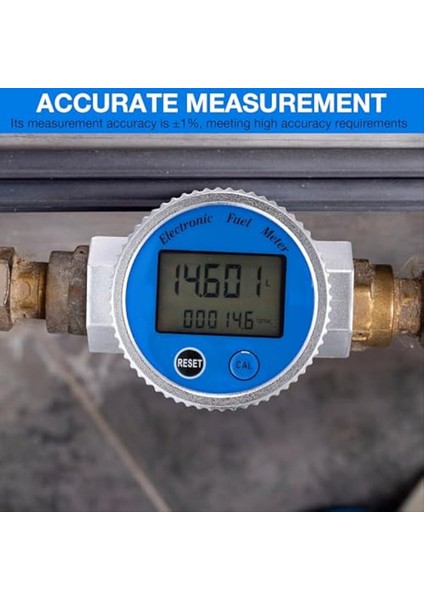 2 Adet Dijital Türbin Akış Ölçer 1in Npt Su Akış Ölçer Yakıt Ölçer Gaz Yağı Yakıt Akışı Benzin Için (Yurt Dışından) fırsatları