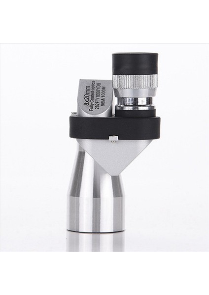 4x Mini 8X20HD Köşe Optik Monoküler Teleskop Odaklayıcı Yürüyüş Tırmanış Vahşi Doğa Keşif Gezisi Mikroskop Mercek (Yurt Dışından) fiyatları