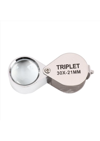 3x Taşınabilir 30X Güç 21MM Kuyumcular Büyüteç Altın Göz Loupe Mücevher Mağazası Enfes Kutu ile Büyüteç (Yurt Dışından) indirimleri